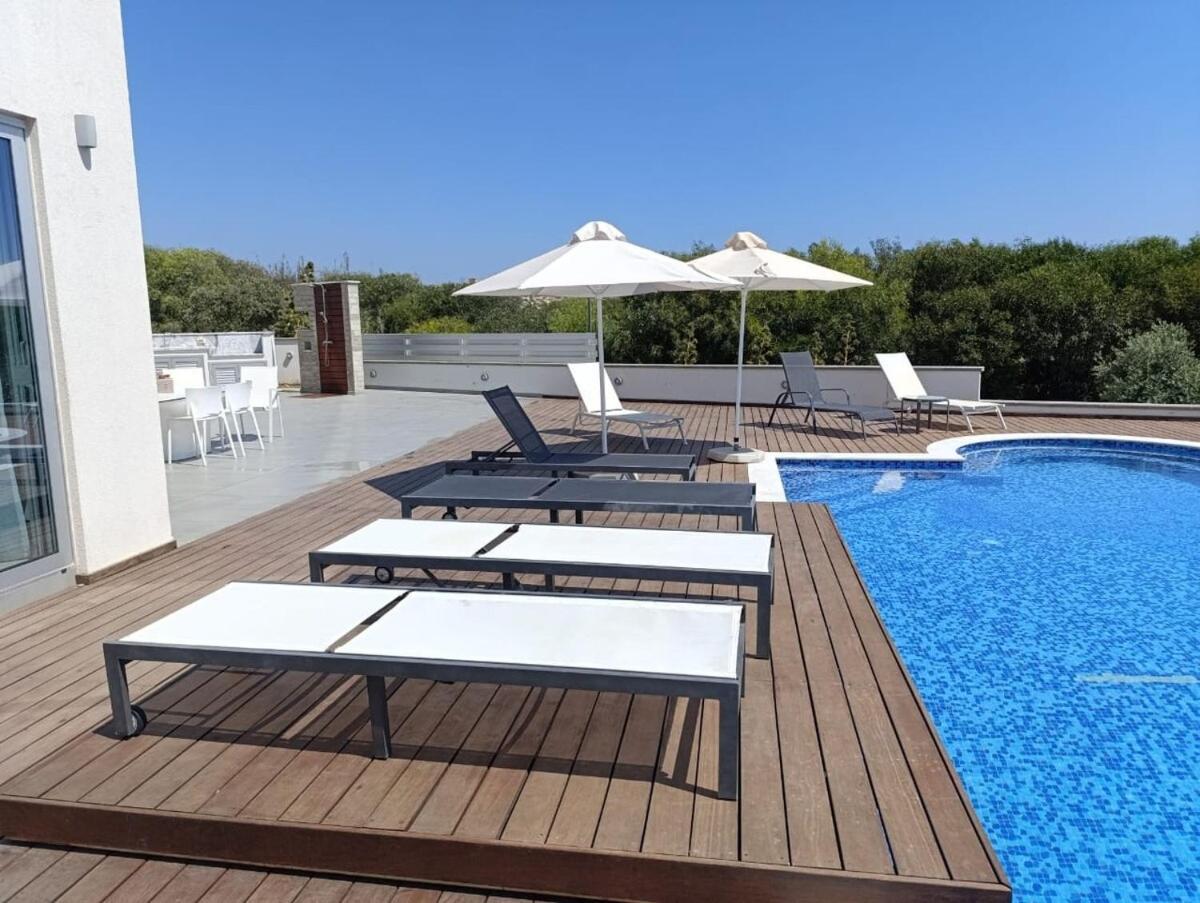 Beachfront Luxury Villa Idania Agia Napa Exterior foto