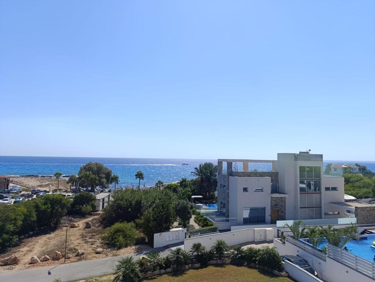 Beachfront Luxury Villa Idania Agia Napa Exterior foto
