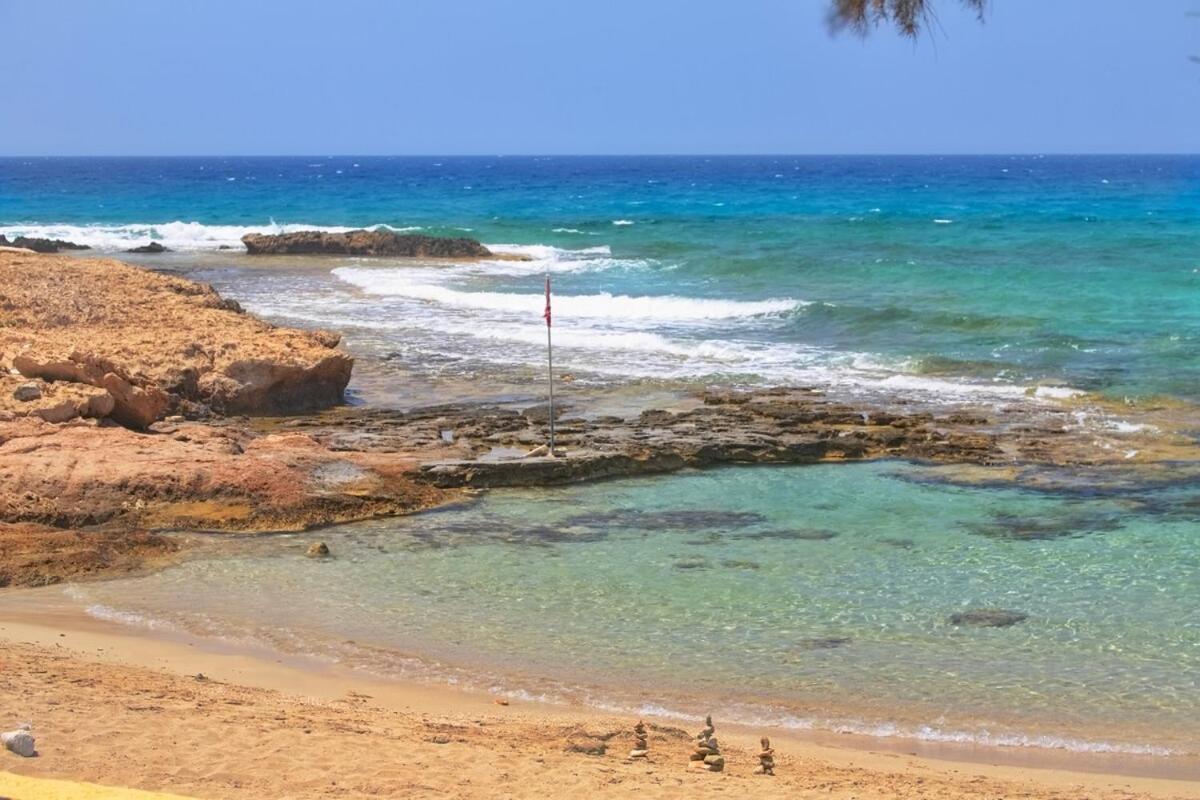 Beachfront Luxury Villa Idania Agia Napa Exterior foto